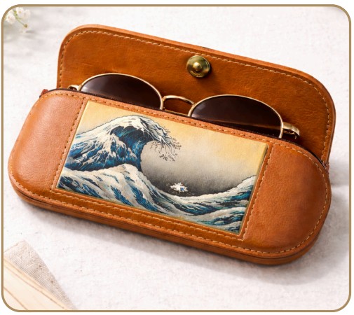 Leather Eyewear Case – Stylish Genuine Leather Eyewear Case